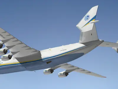 Antonov An225 Mriya 3D model