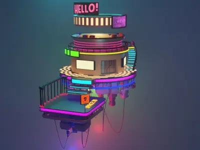 Fly-in Joint  3D model