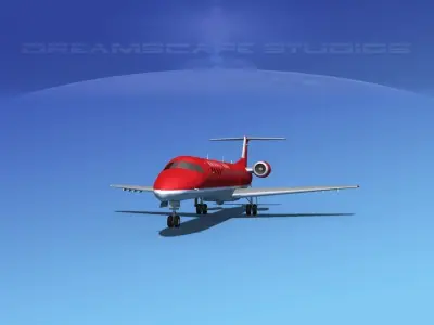 Embraer ERJ-145 Northwest Link 3D model