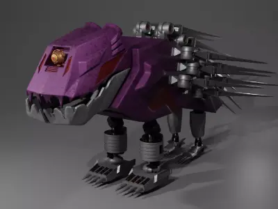 Robot Porcupine 3D model
