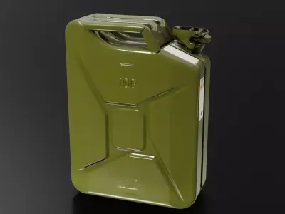 Military Fuel Can 03 3D print model