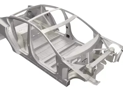 Tesla Model S Frame 3 3D model