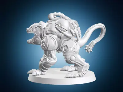 Gor Gor Rockeater Mechanical Beast 3D print model