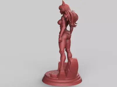 Aris the Moon Valkyrie Figure Superhero 3D print model