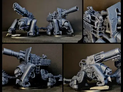 Iron Hive Ironblood - Xormentor Artillery Drudger 3D print model