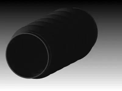 Bellow S0F 200x100 Free 3D model