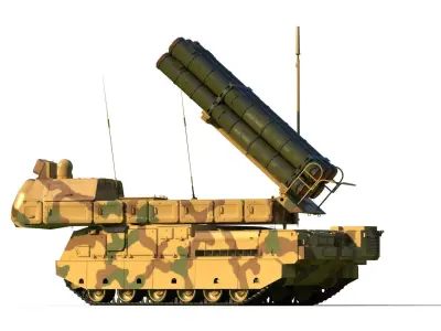 Buk M3E 3D model