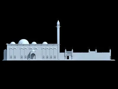 Arabic Mosque 3D model