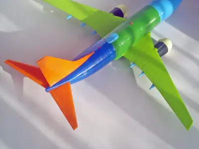 181111 Model kit Boeing 737-700 no Winglet Up 3D print model