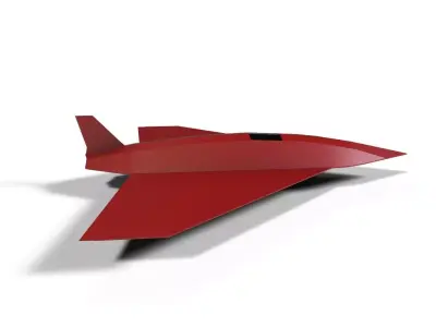 hadid110 dalahu kamikaze drone lowpoly Low-poly 3D model
