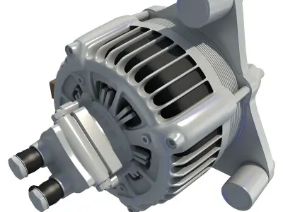 Combustion Alternator 3D model