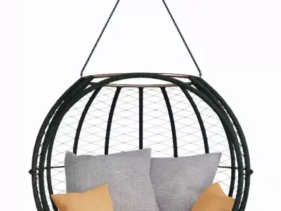 Swing for outdoor area Sphere 3D model