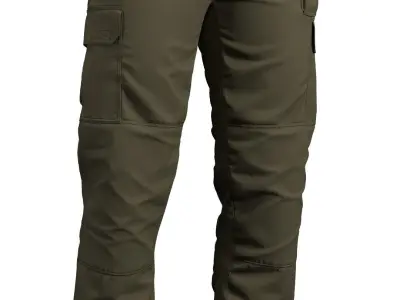 ABR PRO Pants - Marvelous Designer 3D model