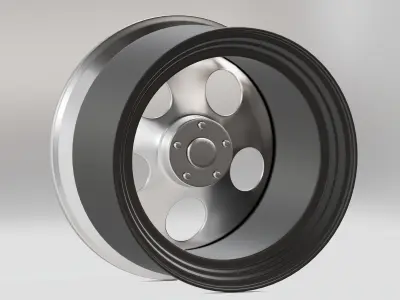 Rotiform DIA Rim Low-poly 3D model