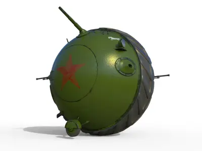 Tank Ball 3D model