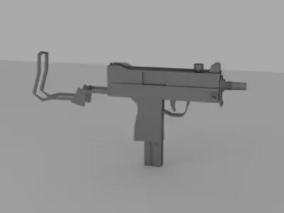 12mm smg 3D model