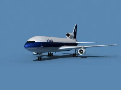 Lockheed L-1011-50 Air Transat 1 3D model