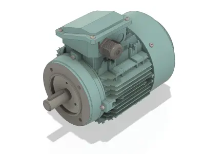 3 Phase AC induction motors - Frame size 90S 3D model