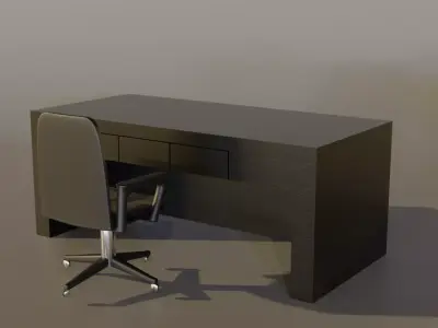 Furniture pack  Free low-poly 3D model