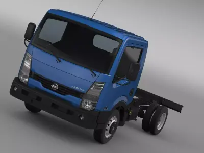 Nissan Cabstar Chassi 2013 3D model