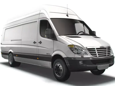 Freightliner Sprinter Cargo Van L4H3 2008 3D model