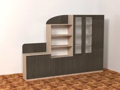 Furniture wardrobe 3D model
