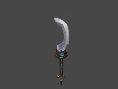 Zeloeman Sword A 66 Low-poly 3D model