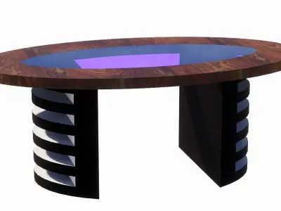 Coffee Table 3D model 32