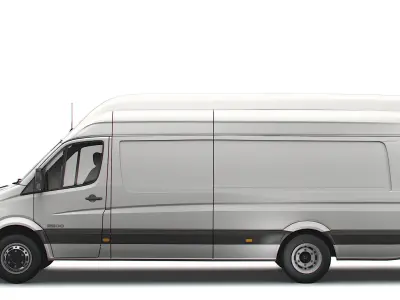 Freightliner Sprinter Cargo Van L4H3 2008 3D model