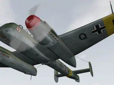 Arado Ar-240 A-02 3D model