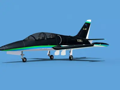 Aero Vodochody L-39C Albatross V03 3D model