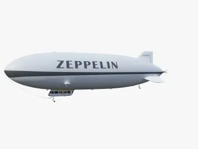 Zeppellin 3D model
