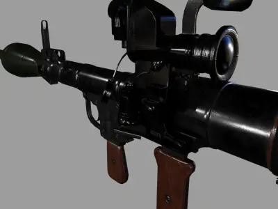 RPG-7 Soviet Bazooka 3D model