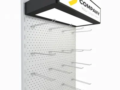 Display Rack 3D model