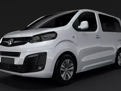 Vauxhall Zafira Life L1 2020 3D model