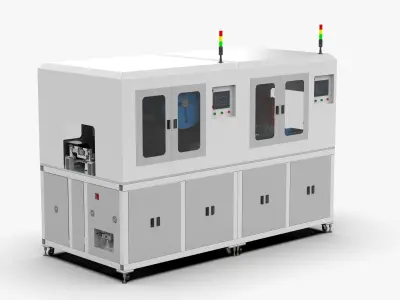 Automatic Wire Processing Machine 3D model