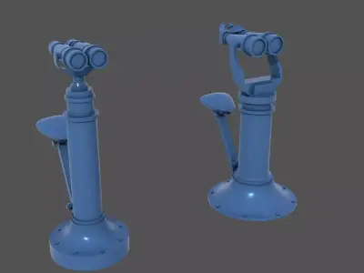 Yamato Binoculars - Commercial license - 1-100 scale 3D print model