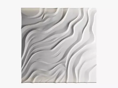 wave wall 4 3D model