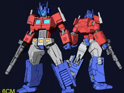 Optimus Prime Free 3D print model