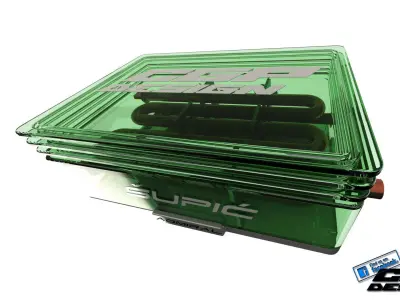 PINKI fuel cooling boxdesigned by UPI Free 3D model