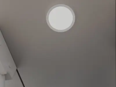 Airport gate Low-poly 3D model