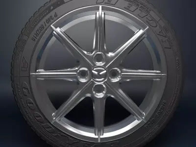 Mazda MX5 Rim 3D model