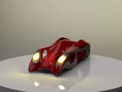 Sub D car Free 3D model