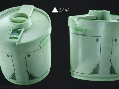 Star Wars Asset Pack Low-poly 3D model