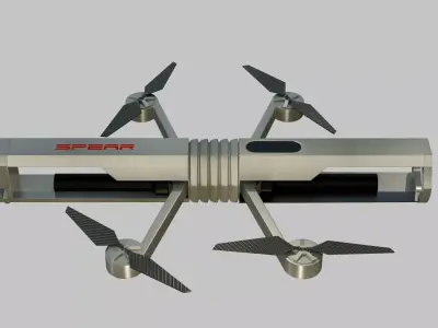 Drone SpearUAV Ninox 40 3D model