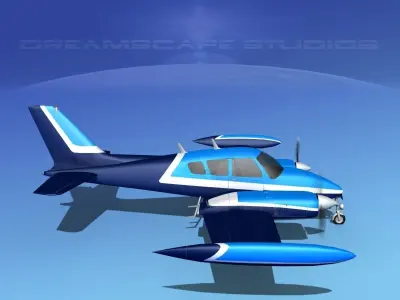Cessna 320 Skyknight V01 3D model