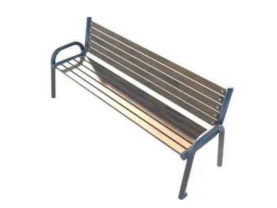 Bench park 3D model order