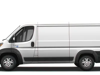 Ram ProMaster EV Cargo Van L2H1 2024 3D model