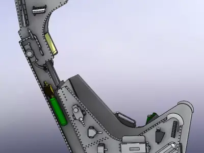 Ejection Seat Martin Baker MK6 STL FILES ONLY 3D print model