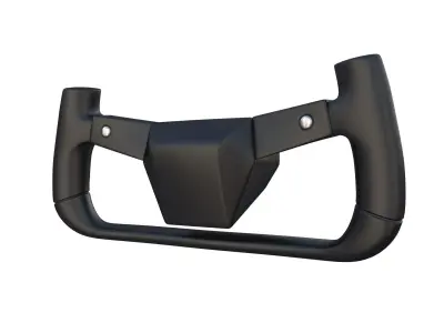 Tesla Cybertruck Steering Wheel 3D model